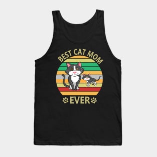 Best Cat Mom Ever Tank Top